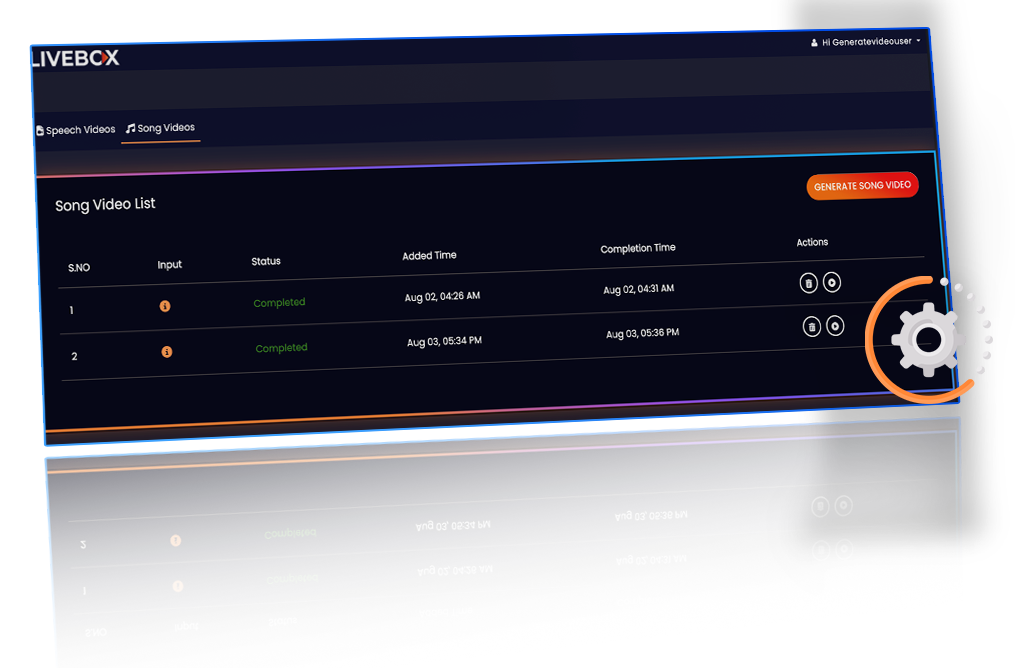 LiveBox AI: Effortless Song and Speech Generation